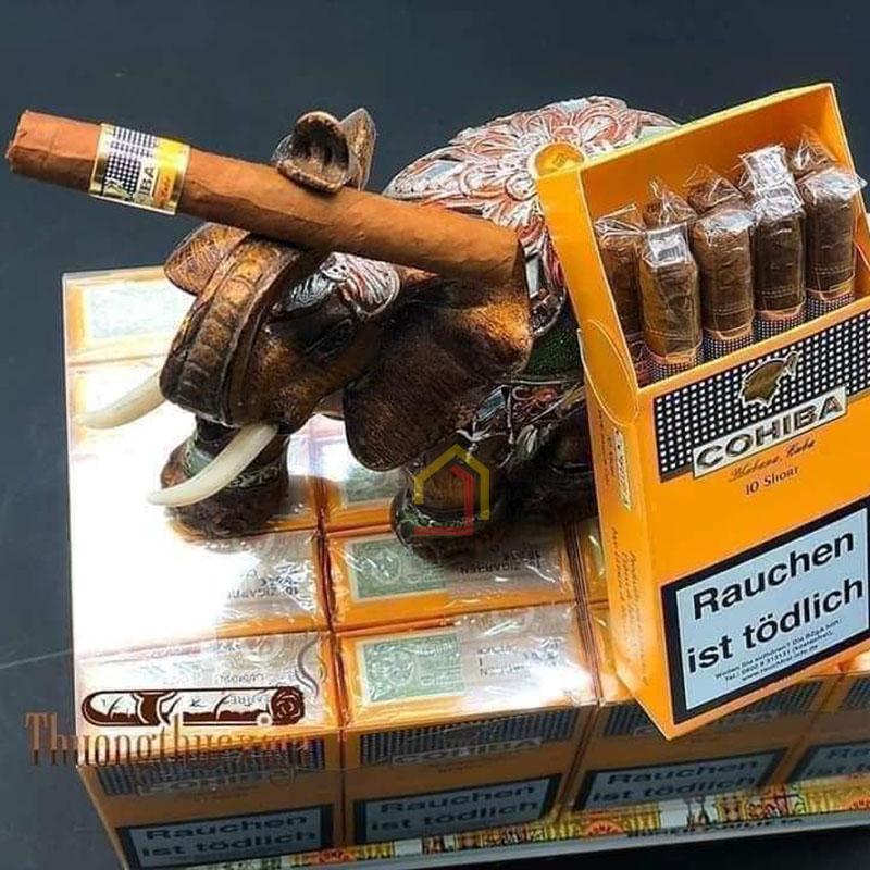 xi-ga-cigar-cohiba-short-10-3 Xì gà Cigar Cohiba Short 10 1 cây 10 hộp