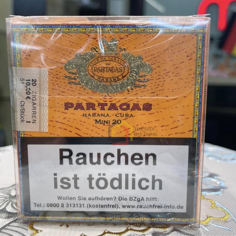 xi-ga-partagas-mini-20-20-dieu3 Xì Gà Partagas Mini 20 - 20 điếu