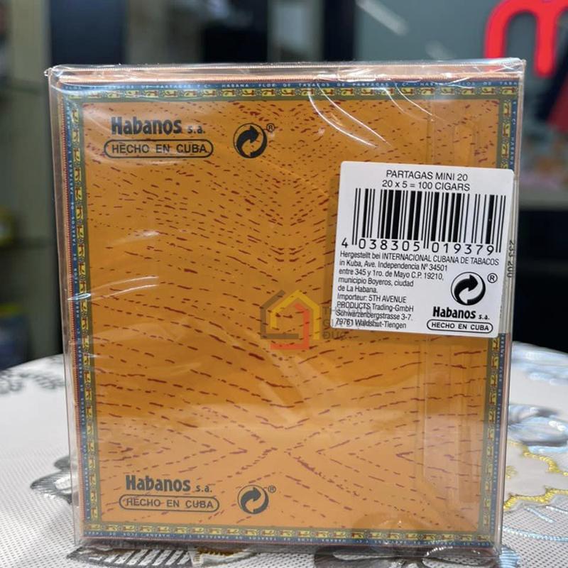 xi-ga-partagas-mini-20-20-dieu5 Xì Gà Partagas Mini 20 - 20 điếu