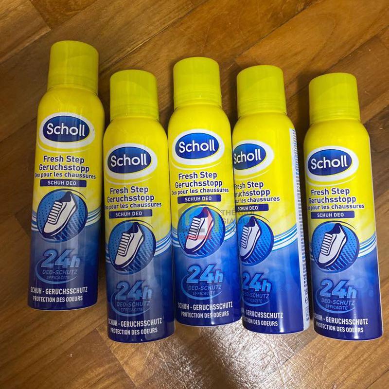 xit-khu-mui-giay-scholl-150ml-1 Xịt khử mùi giày Scholl 150ml