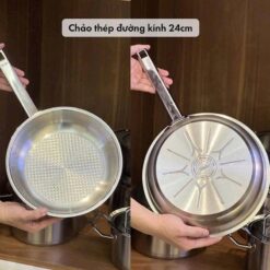 Bộ nồi Fissler Profi Original 5 món vung kính (4 nồi, 1 chảo 24cm/28cm)