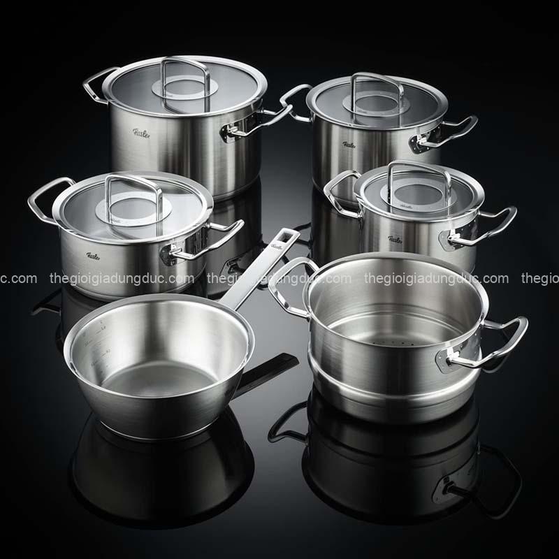 bo-noi-fissler-profi-set-6-mon-vung-kinh-4-noi-1-chao-1-xung-hap (2) Bộ nồi Fissler Profi set 6 món vung kính (4 nồi, 1 chảo sâu lòng, 1 xửng hấp)