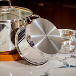 Bộ nồi Wmf Astoria 5 món (3 nồi, 1 quánh, 1 chảo)