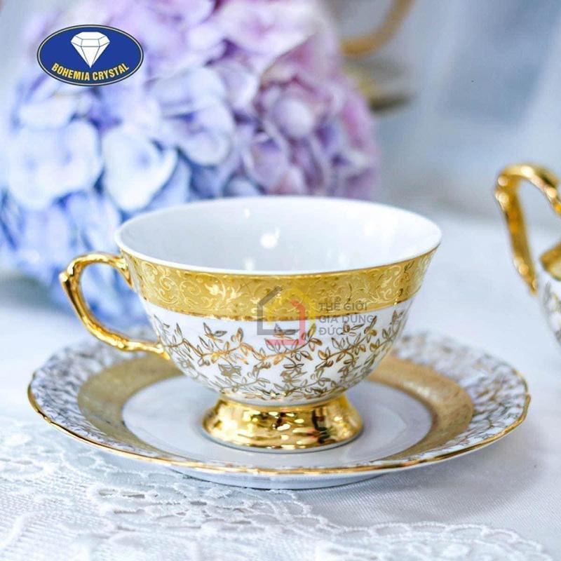 bo-tra-su-ma-vang-men-ngoc-trai-tiep-khac-bc115-1 Bộ trà sứ mạ vàng men ngọc trai Tiệp khắc BC115