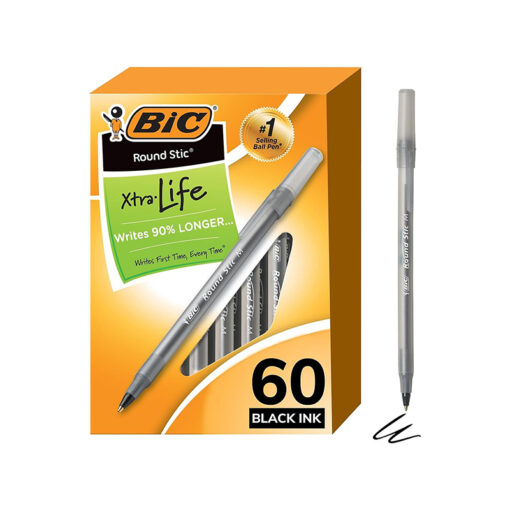 Bút Bi Bic Round Stic set 60 chiếc