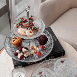 Kệ bánh 2 tầng Bohemia 19cm x31cm