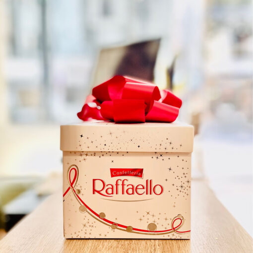 Kẹo kem dừa Raffaello 300g hộp nơ