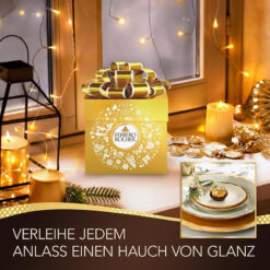 Kẹo socola Ferrero Rocher hộp nơ 225g (18 viên)