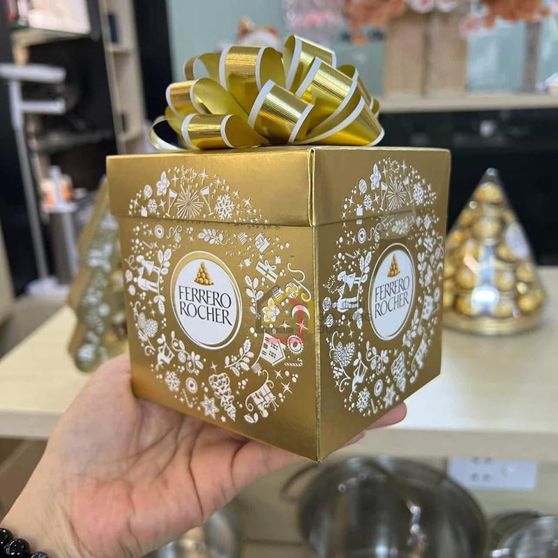 keo-socola-ferrero-rocher-hop-no-225g-18-vien (9) Kẹo socola Ferrero Rocher hộp nơ 225g (18 viên)