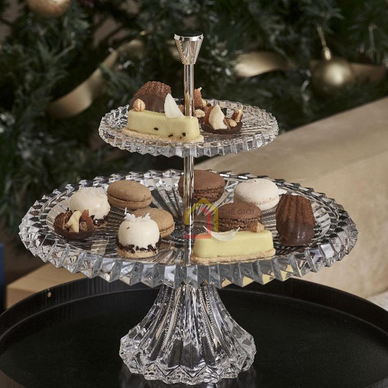 khay-banh-2-tang-rogaska-cao-cap (2) Khay bánh 2 tầng Rogaska Crown Jewel cao cấp