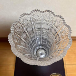 Lọ hoa pha lê Bohemia 30,5cm