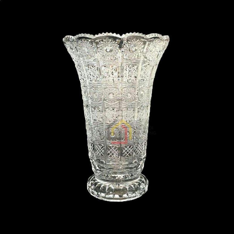 lo-hoa-pha-le-bohemia-305cm (5) Mô tả Lọ hoa pha lê Bohemia 30,5cm
