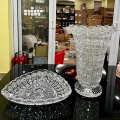 Lọ hoa pha lê Bohemia 30,5cm