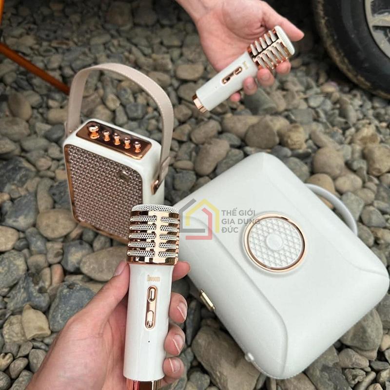 loa-bluetooth-kem-2-mic-karaoke-divoom-songbird-hq-50-w (7) Loa Bluetooth kèm 2 Míc Karaoke Divoom SongBird-HQ 50W