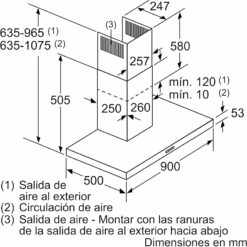 Máy hút mùi Bosch DWB97IM50
