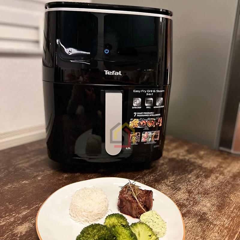 noi-chien-khong-dau-ket-hop-hap-tefal-fw201815-19 Nồi chiên không dầu kết hợp hấp Tefal FW201815 6,5l
