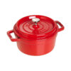 Nồi gang Staub Cocotte Ronde tròn 20cm màu đỏ cherry