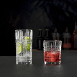 Set 12 cốc pha lê Nachtmann Highland Becher Square 101754 dung tích 345/445 ml