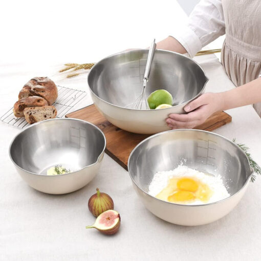 Set 3 thau trộn Wagenstiger đánh trứng, trộn salad, làm bánh