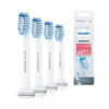 Set 4 đầu bàn chải Philips Sonicare Sensitive Brush Heads HX6054/07