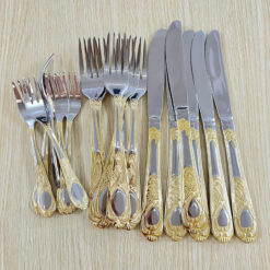 Set 6 dao Mulex Rococo mạ vàng