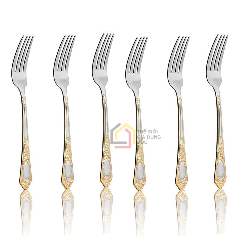 set-6-dia-to-mulex-rococo-ma-vang (2) Set 6 dĩa to Mulex Rococo mạ vàng