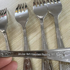 Set 6 dĩa to Mulex Rococo mạ vàng