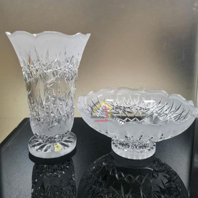 set-pha-le-mai-bohemia-30cm-loai-4 Set pha lê mài Bohemia 30cm (loại 4)