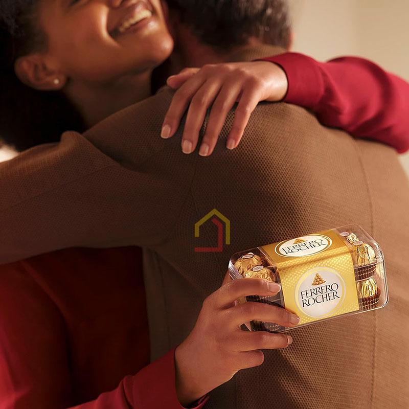 socola-ferrero-rocher-nhan-hat-de-hop-200gr1 Socola Ferrero Rocher nhân hạt dẻ Hộp 200gr