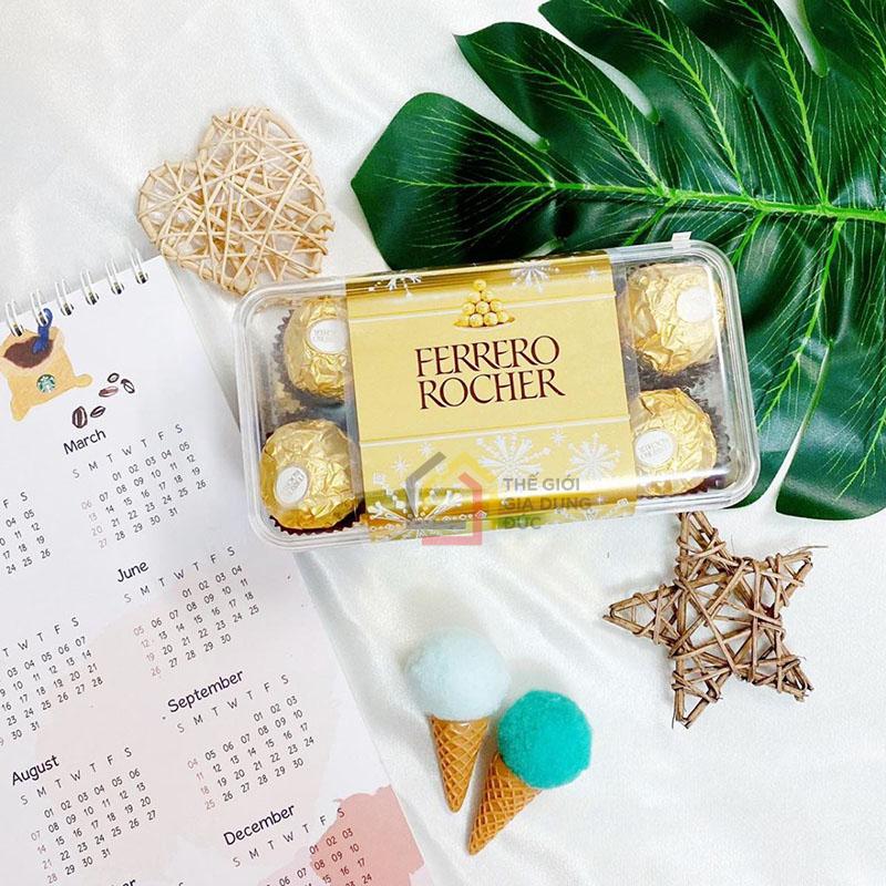 socola-ferrero-rocher-nhan-hat-de-hop-200gr11 Socola Ferrero Rocher nhân hạt dẻ Hộp 200gr