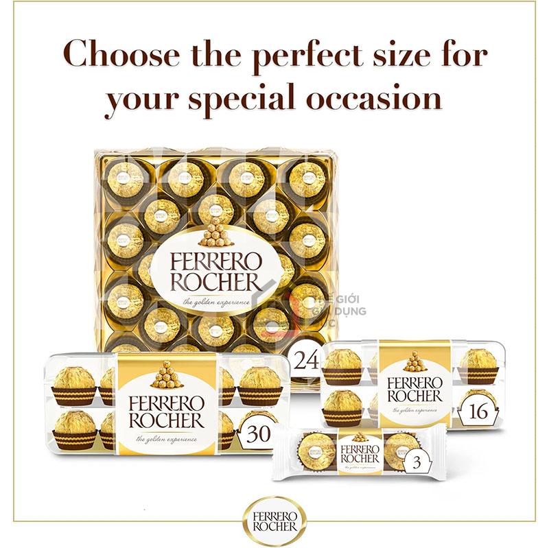 socola-ferrero-rocher-nhan-hat-de-hop-200gr6 Socola Ferrero Rocher nhân hạt dẻ Hộp 200gr