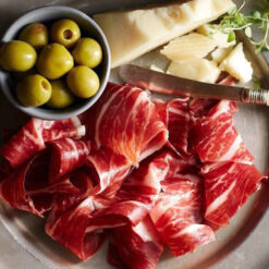 Thịt heo muối mini Jamon Curado Espana Tây Ban Nha 1kg (lợn trắng)