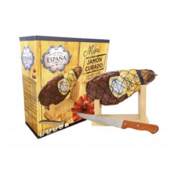 Thịt heo muối mini Jamon Curado Espana Tây ban nha 1kg (lợn trắng)