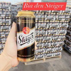 Bia đen Tiệp Steiger 4,5 độ két 24 lon