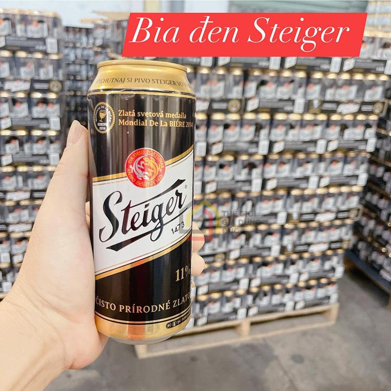 bia-den-tiep-steiger-45-do-ket-24-lonă1 Bia đen Tiệp Steiger 4,5 độ két 24 lon