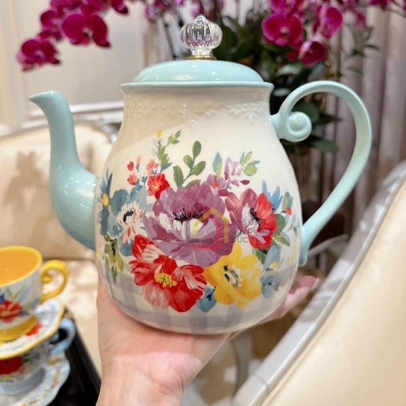 bo-am-chen-pha-tra-the-pioneer-woman (3) Bộ ấm chén pha trà The Pioneer Woman