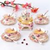 Bộ ấm trà sứ xương Châu Âu Floris