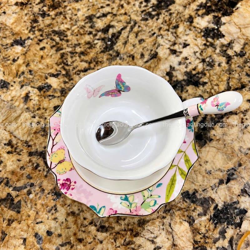bo-am-tra-su-xuong-chau-au-floris (11) Bộ ấm trà sứ xương Châu Âu Floris