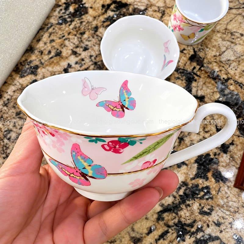 bo-am-tra-su-xuong-chau-au-floris (12) Bộ ấm trà sứ xương Châu Âu Floris