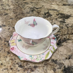 Bộ ấm trà sứ xương Châu Âu Floris