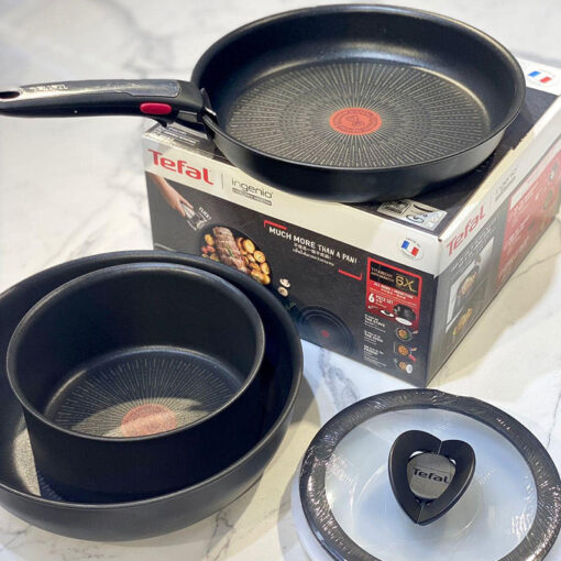 Bộ nồi chảo Tefal Ingenio Resource 6 món 26+26+18cm