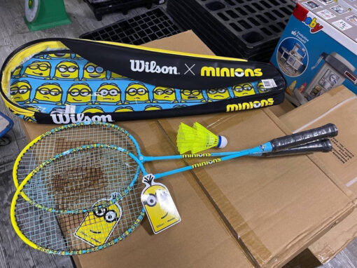 Bộ vợt cầu lông Wilson Unisex Adult Minions