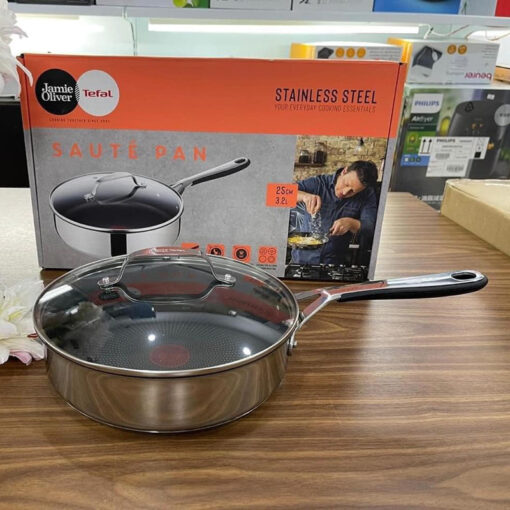 Chảo Tefal Jamie Oliver 25cm có nắp vung