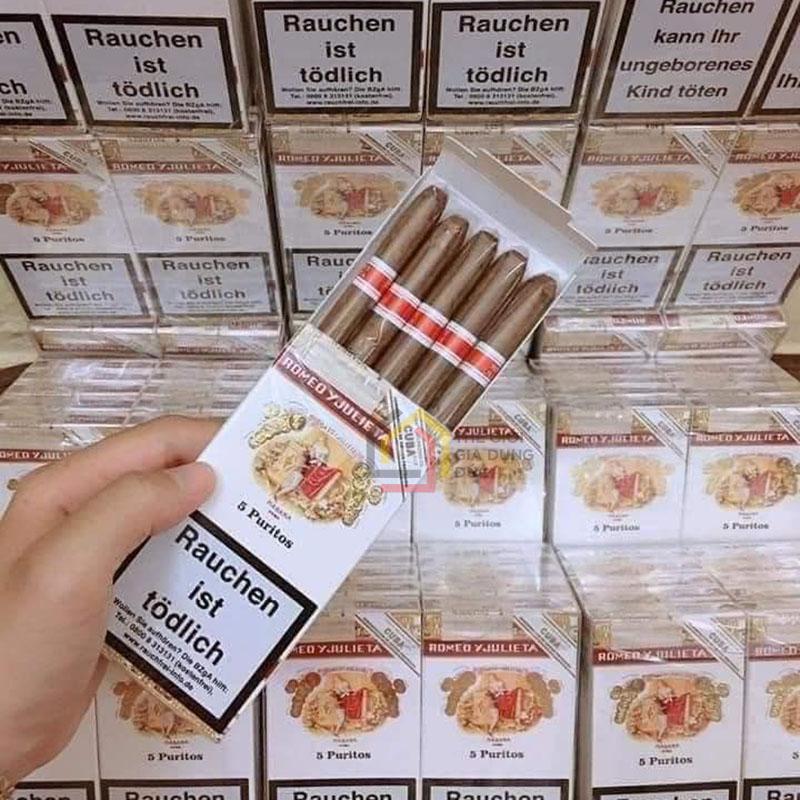 cigar-romeo-y-julieta-puritos-1-cay-10-pack1 Cigar Romeo y Julieta Puritos 1 Cây 10 pack