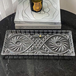 Combo khay + 3 thố mứt có nắp Bohemia