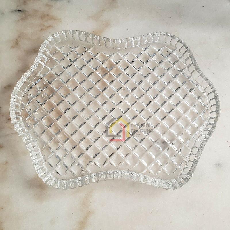 dia-pha-le-bohemia-crystal-diamond-cut-305cm (2) Đĩa pha lê Bohemia Crystal Diamond Cut 30,5cm