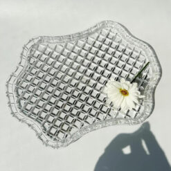 Đĩa pha lê Bohemia Crystal Diamond Cut 30,5cm