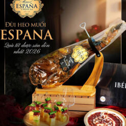 Đùi heo muối nguyên xương Paleta De Bellota 100% Iberica 5 -5,5kg