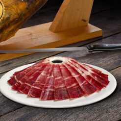 Đùi lợn muối Espana Jamon Iberico de cebo 50% (kèm dao thớt) lợn đen 4,5-5kg