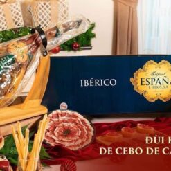 Đùi lợn muối Espana Jamon Iberico De Cebo 50% (lợn đen